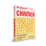 Papel Sulfite A4 Chamex Amarelo 75g 210 x 297mm – Caixa com 10 Resmas – 5000 Folhas