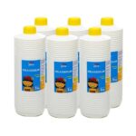 Cola Branca 1Kg Lavável Escolar – Caixa com 6 Unidades