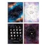 Caderno de 10 Matérias Capa Dura 160 Folhas MAGIC TILIBRA – Caixa com 4 Unidades