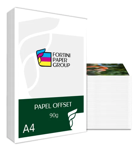Papel Offset Fortini A4 90g 500 Folhas